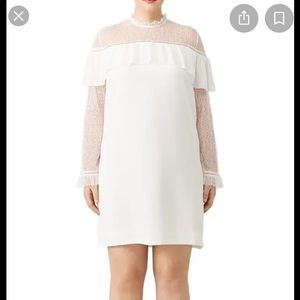 Eloquii White Lace Dress bride